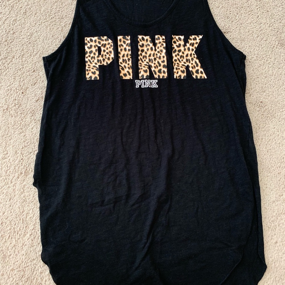 PINK Razorback tank top